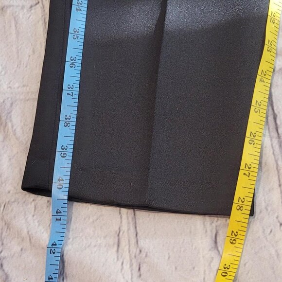 Ellen-D Kollection Black Women's slack size 9/10 100% polyester - Picture 6 of 6